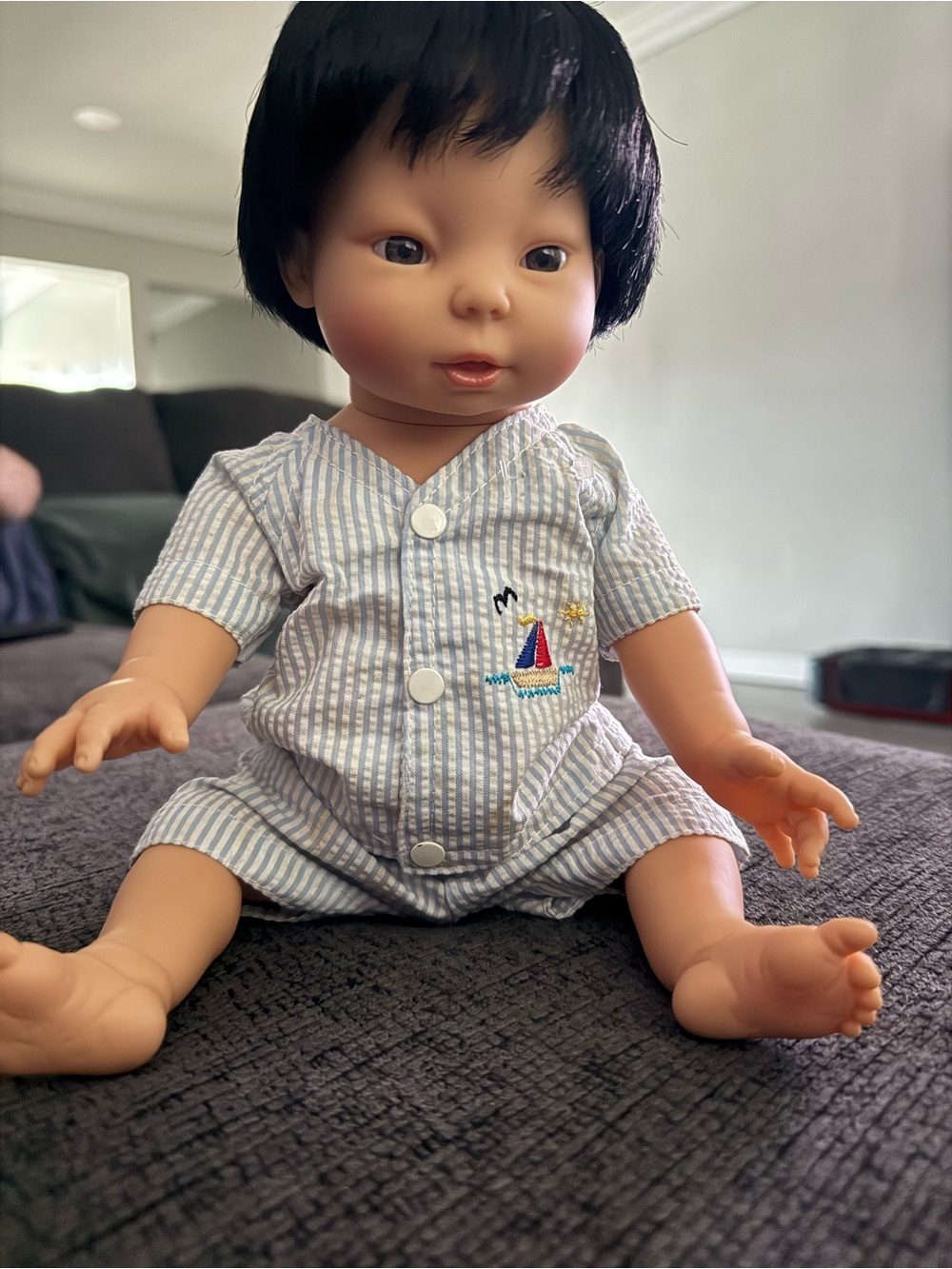 VINTAGE Baby boy doll